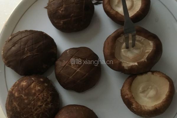 酿香菇的做法图解3