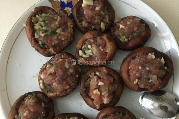 酿香菇的做法图解5