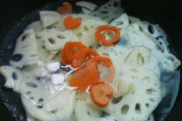 清炒藕片的做法图解3