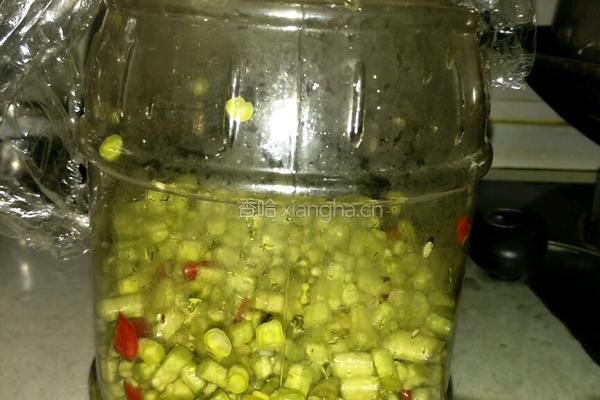 自制酸豆角小炒肉末的做法图解4