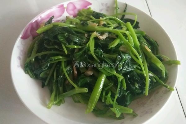 素炒空心菜的做法图解4