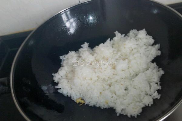 酱油蛋炒饭的做法图解5