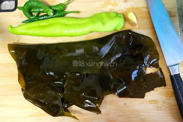 辣炒海带丝的做法图解1