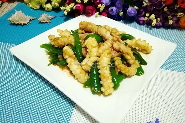 辣椒炒鱿鱼的做法图解12
