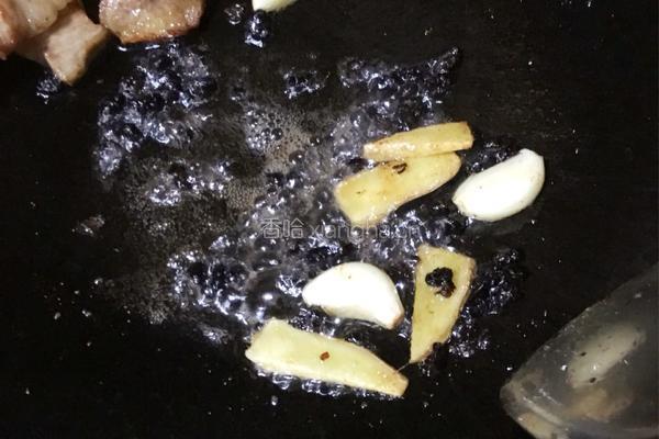 豉香茶树菇回锅肉的做法图解8