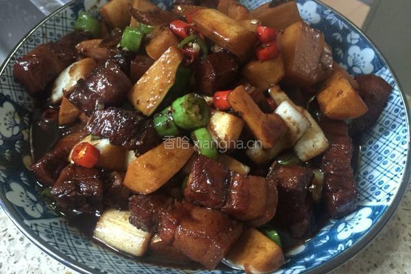 高笋腐乳红烧肉的做法图解9