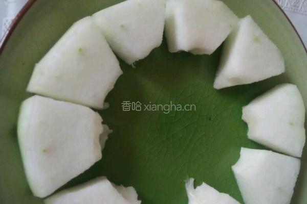 肉末蒸冬瓜的做法图解4
