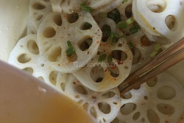 涼拌藕片的做法图解6