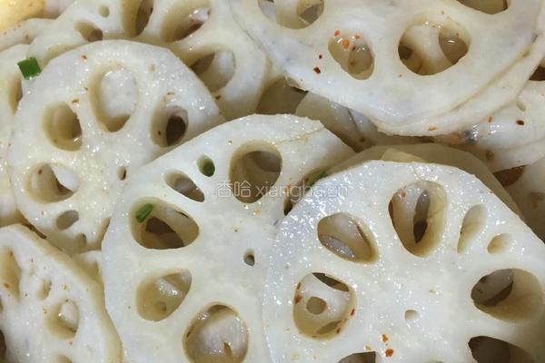 涼拌藕片的做法图解7
