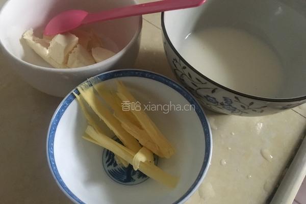 奶油芝士焗红薯的做法图解3
