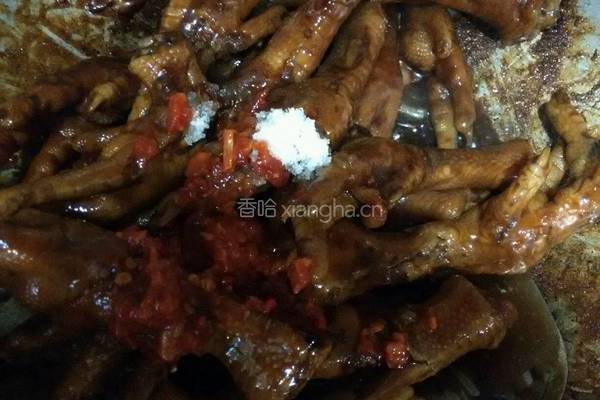 蒜泥辣酱糖醋鸡爪的做法图解7