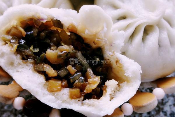 茄子素馅包子的做法图解12