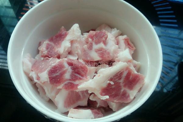 炸醋肉的做法图解1