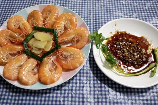 白灼虾的做法图解8