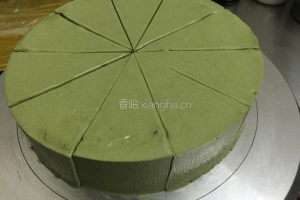 红豆抹茶慕斯的做法图解10
