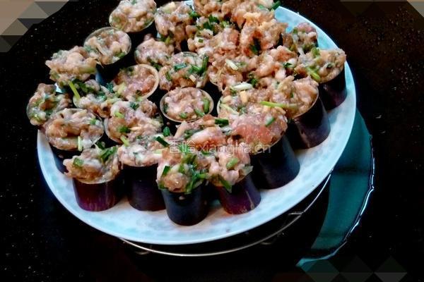 茄子酿肉的做法图解11