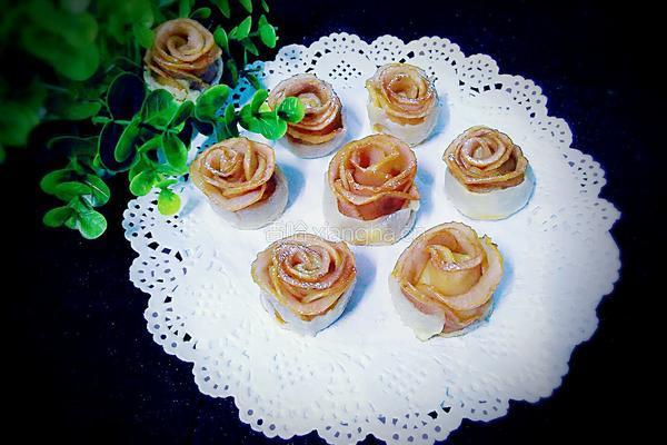 酥皮玫瑰的做法图解17