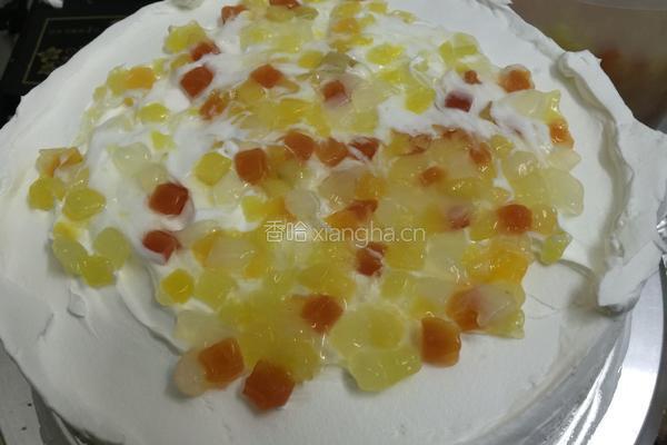 水果缤纷蛋糕的做法图解4