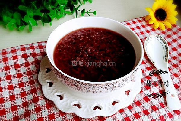 黑米大米粥的做法图解4