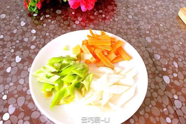 爆肝尖的做法图解4