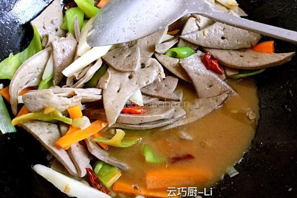 爆肝尖的做法图解11