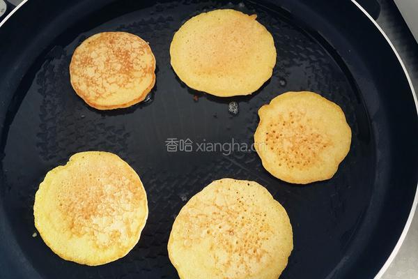 奶香玉米饼的做法图解8