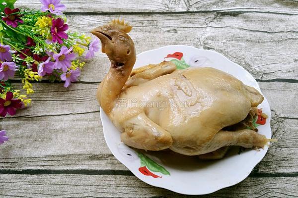 电饭锅蒸全鸡的做法图解13
