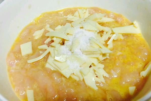 油炸鸡肉丸的做法图解5