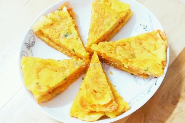香煎胡萝卜丝饼
