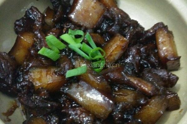 电饭煲红烧肉的做法图解9