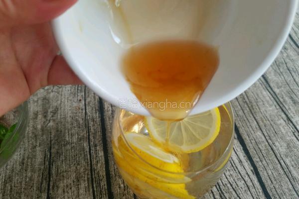 蜂蜜薄荷柠檬水的做法图解4