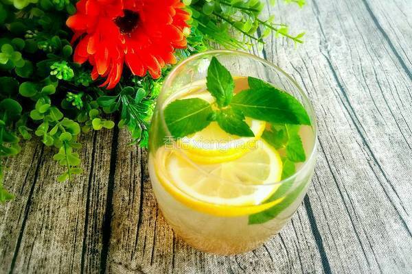 蜂蜜薄荷柠檬水的做法图解6
