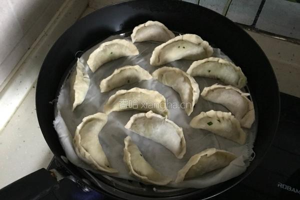 韭菜鸡蛋素饺子的做法图解6