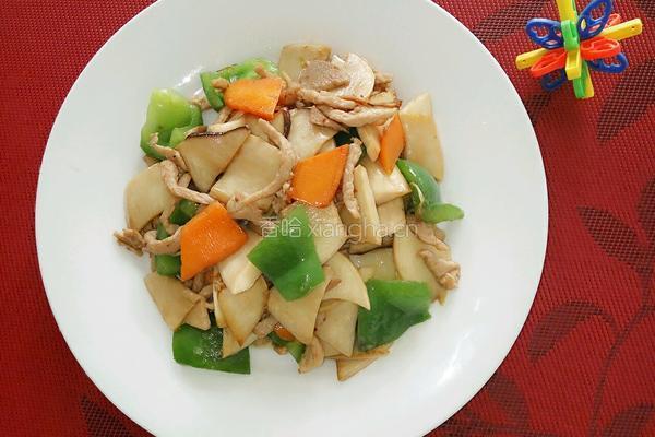 杏鲍菇炒肉丝的做法图解9