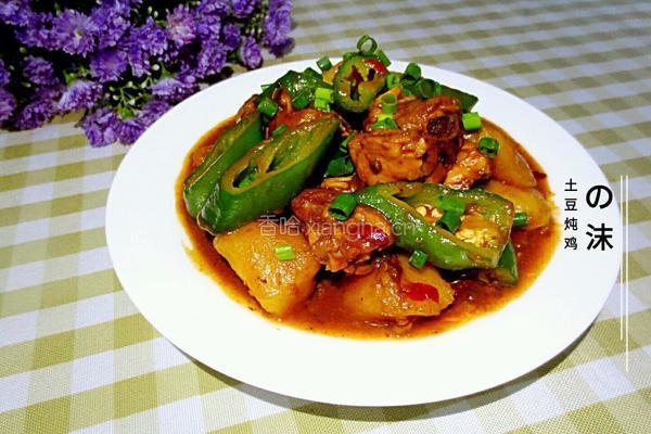土豆炖鸡的做法图解10