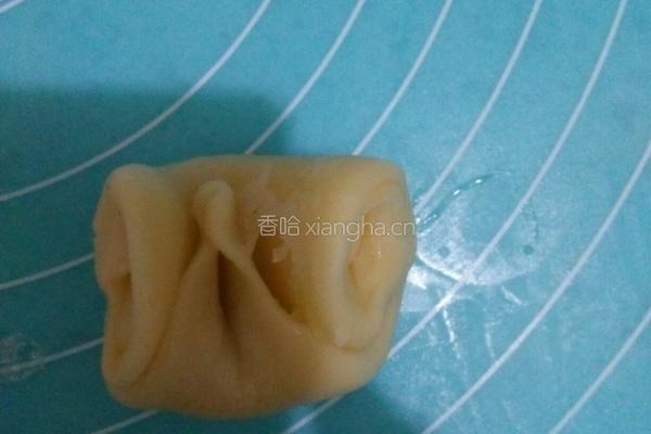 枣泥菊花酥的做法图解15