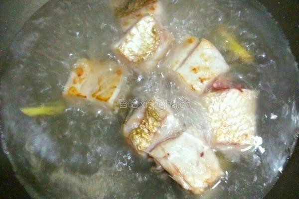 牛奶苹果鱼块汤的做法图解5
