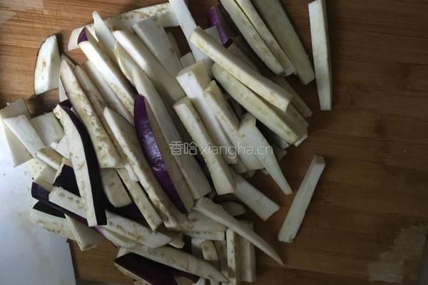 茄子肉沫的做法图解2