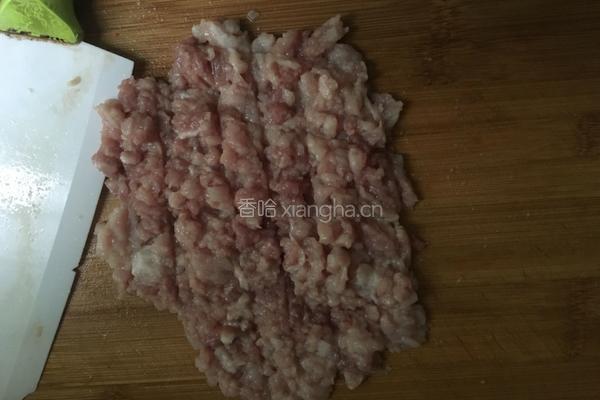 茄子肉沫的做法图解4