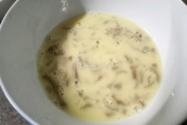 萝卜干煎蛋饼的做法图解7