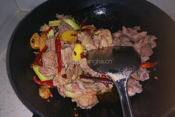 麻辣牛肉的做法图解4