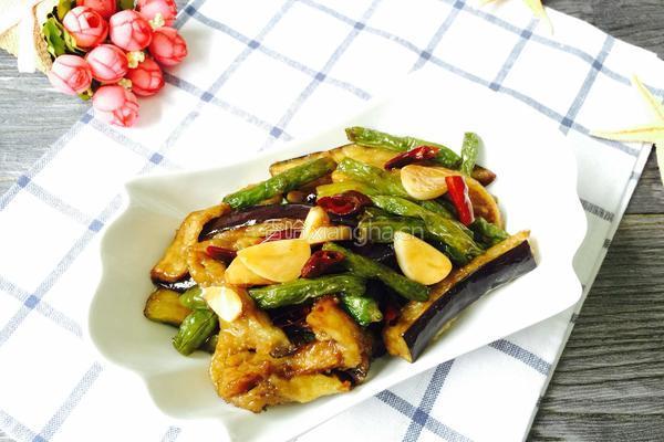 豆角烧茄子的做法图解14