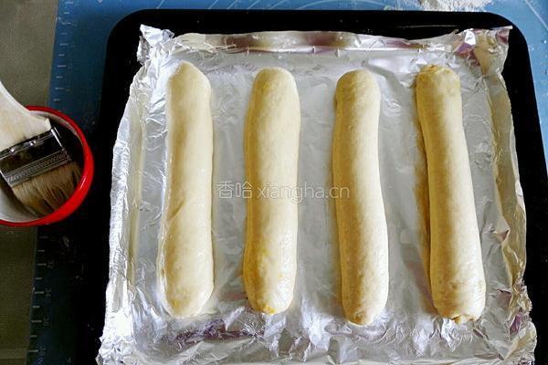 夹馅毛毛虫面包的做法图解16