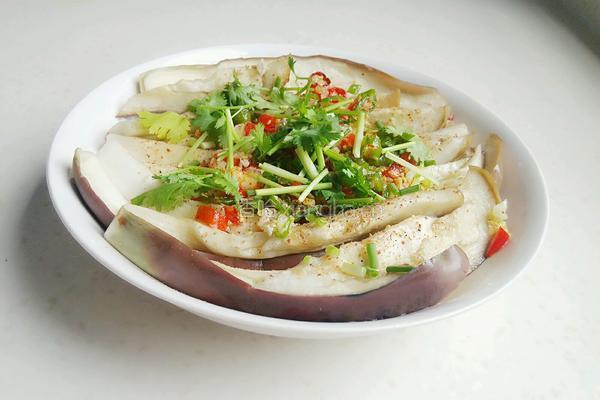 凉拌茄子（酸甜香辣）的做法图解9