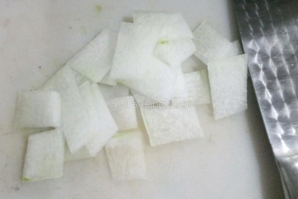 冬瓜蒸肉丸子的做法图解1
