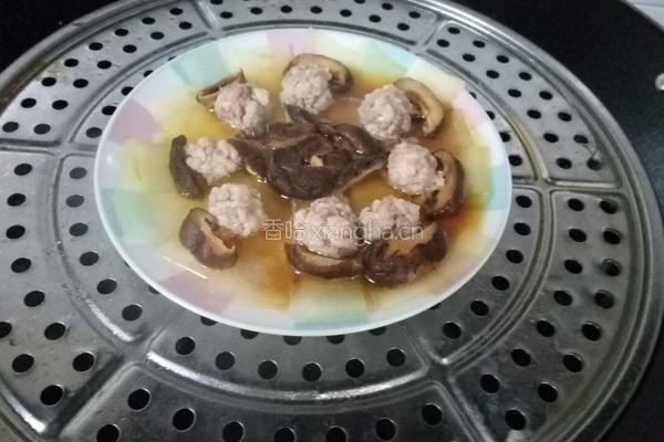 冬瓜蒸肉丸子的做法图解12