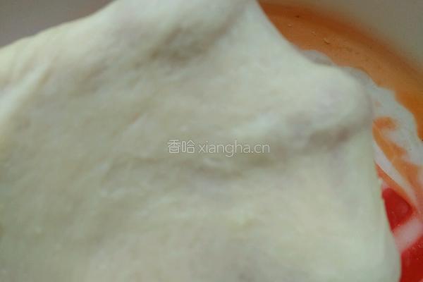枣泥花环面包的做法图解1
