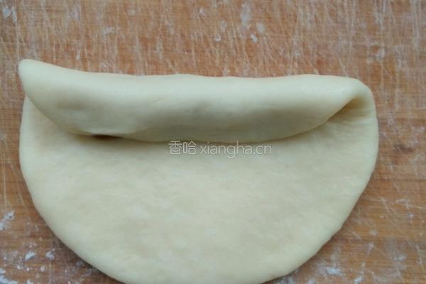 枣泥花环面包的做法图解8