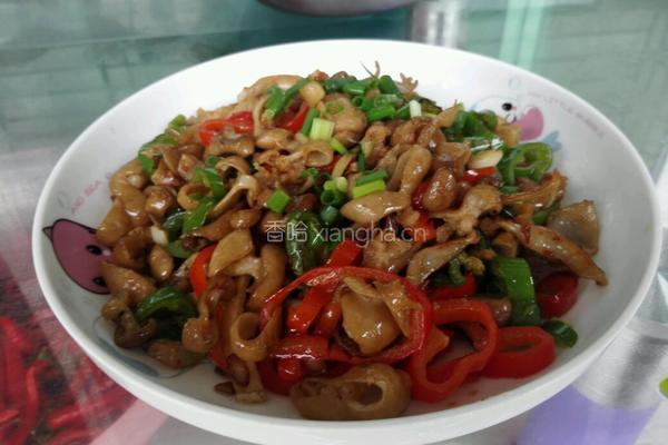 爆炒肥肠的做法图解5