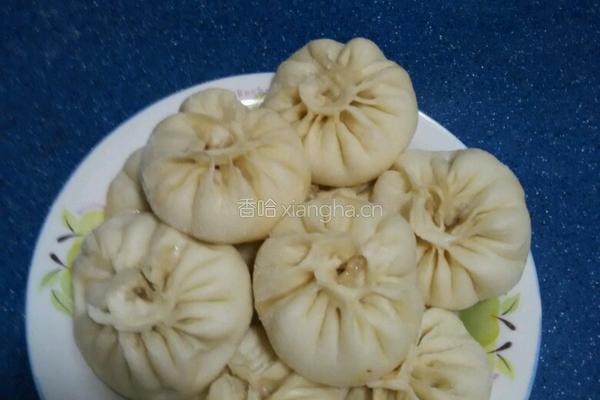 猪肉大葱馅包子的做法图解5